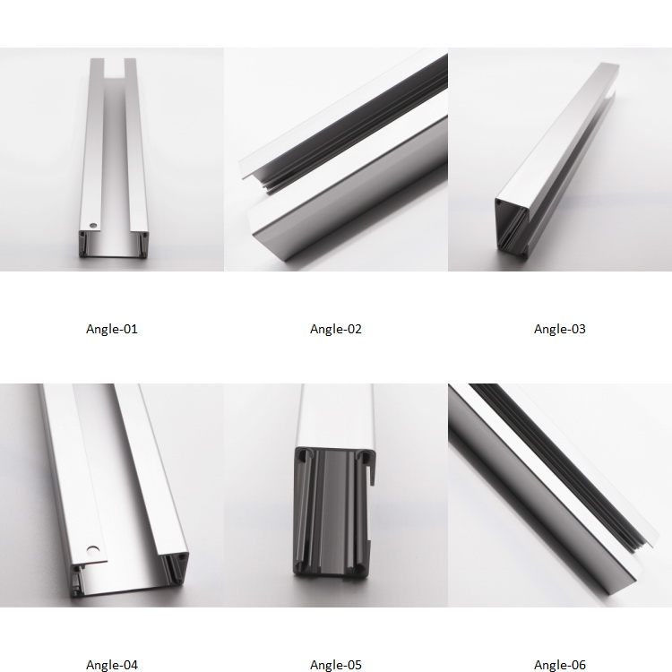 Stock Aluminum Extrusion Industrial Profiles